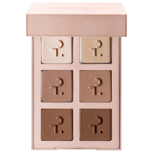PATRICK TA Major Dimension Essential Artistry Edit Eyeshadow Palette - Light matli tenlar paletkasi