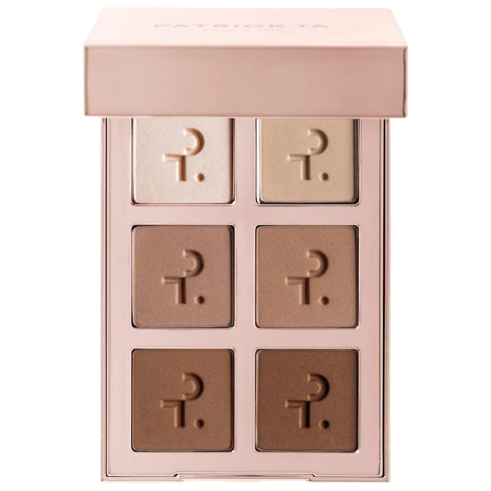 Палетка матовых теней PATRICK TA Major Dimension Essential Artistry Edit Eyeshadow Palette - Light