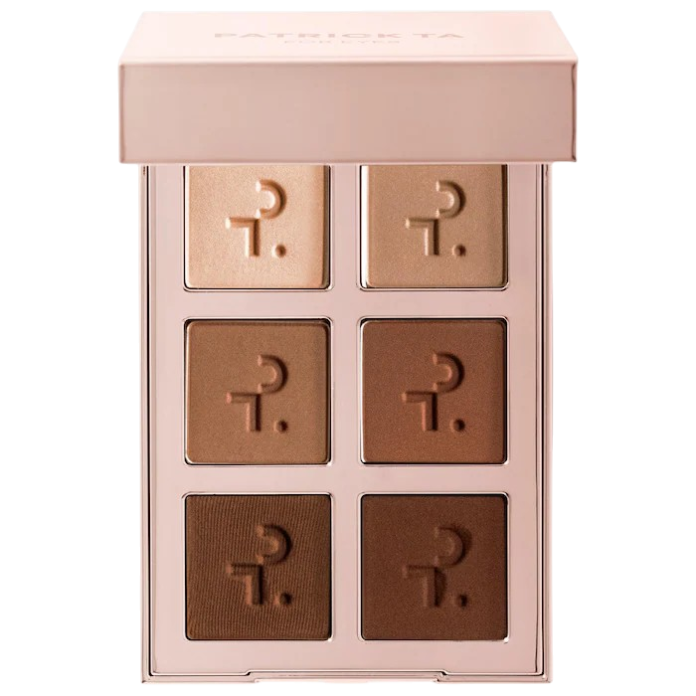 Палетка матовых теней PATRICK TA Major Dimension Essential Artistry Edit Eyeshadow Palette - Medium
