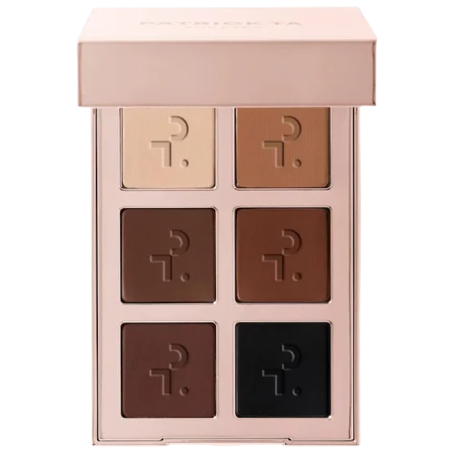 Палетка матовых теней PATRICK TA Major Dimension Essential Artistry Edit Eyeshadow Palette - Deep