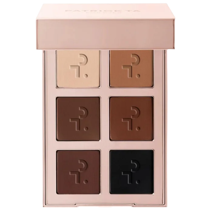 PATRICK TA Major Dimension Essential Artistry Edit Eyeshadow Palette - Deep mat tenlar paletkasi