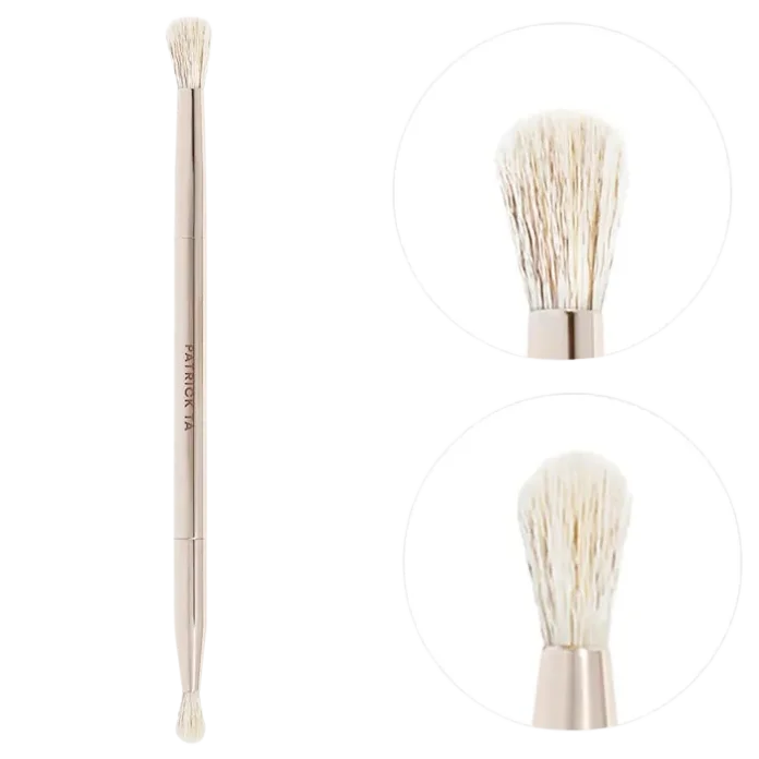 Двусторонняя кисть для теней PATRICK TA Dual Ended Eyeshadow Brush