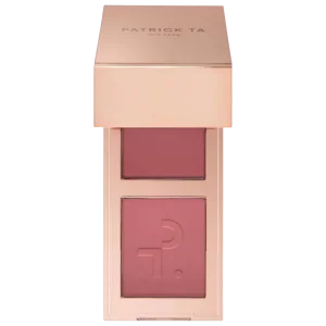 PATRICK TA Mini Major Headlines Double-Take Crème & Powder Blush Duo - She Goes To The Gym kremli va pudrali rumyananing mini-dueti