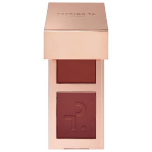 Мини-дуэт кремовых и пудровых румян PATRICK TA Mini Major Headlines Double-Take Crème & Powder Blush Duo - She Knows Who She Is