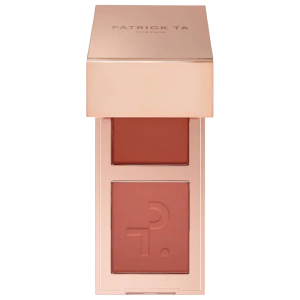 Мини-дуэт кремовых и пудровых румян PATRICK TA Mini Major Headlines Double-Take Crème & Powder Blush Duo - She's Blushing
