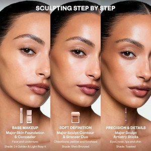 PATRICK TA Major Sculpt Shape & Shade Anywhere Artistry Stick yuz uchun krem-stik-skulptor - 