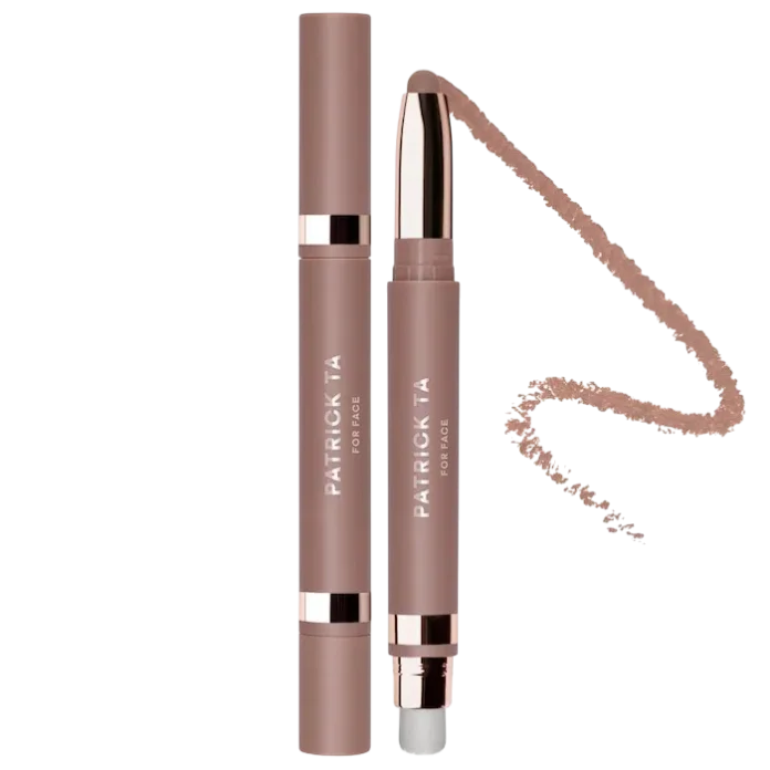 PATRICK TA Major Sculpt Shape & Shade Anywhere Artistry Stick - Silhouette yuz uchun krem-skulptor stik