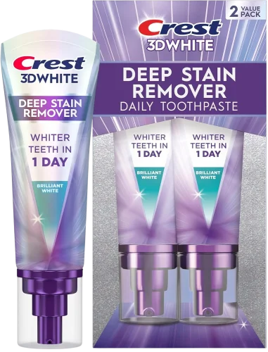 Отбеливающая зубная паста Crest 3D White Deep Stain Remover 