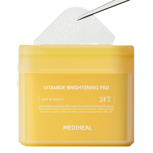 Осветляющие тонер-пэды для лица MEDIHEAL Vitamide Brightening Toner Pads for Skin Toning - 100 шт