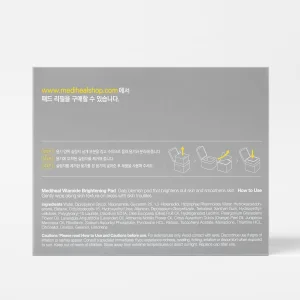 Осветляющие тонер-пэды для лица MEDIHEAL Vitamide Brightening Toner Pads for Skin Toning - 100 шт