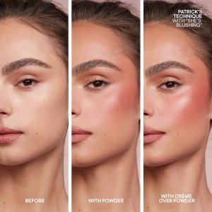 Дуэт кремовых и пудровых румян PATRICK TA Major Headlines Double-Take Crème & Powder Blush Duo - Just Enough
