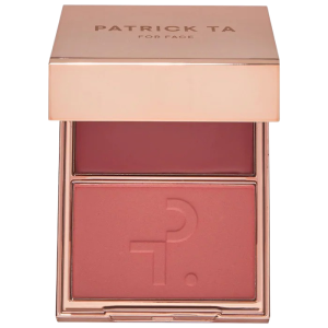 Дуэт кремовых и пудровых румян PATRICK TA Major Headlines Double-Take Crème & Powder Blush Duo - She's Flushed
