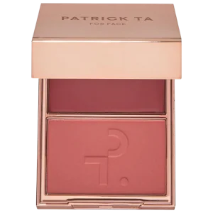 Дуэт кремовых и пудровых румян PATRICK TA Major Headlines Double-Take Crème & Powder Blush Duo - She's Flushed