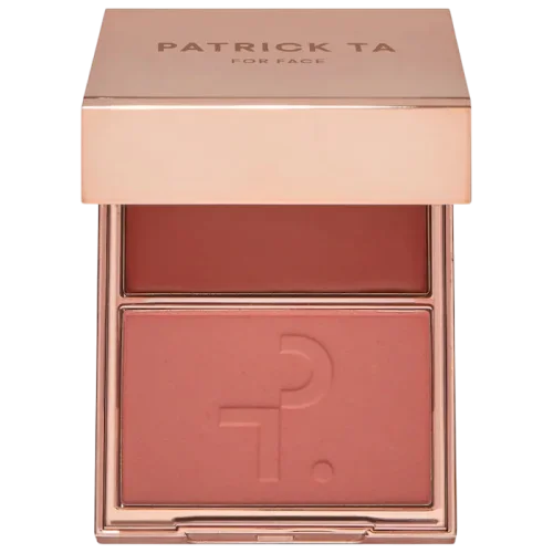 Дуэт кремовых и пудровых румян PATRICK TA Major Headlines Double-Take Crème & Powder Blush Duo - She's Blushing