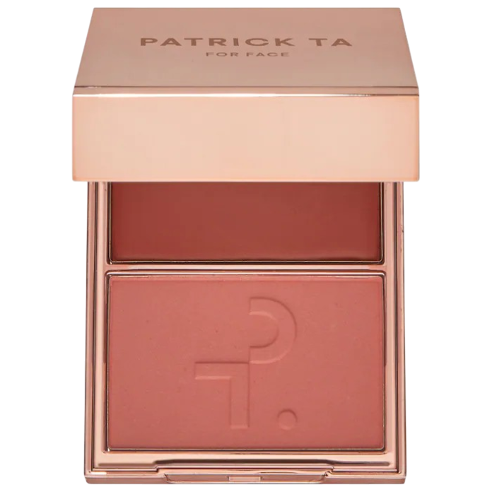 Дуэт кремовых и пудровых румян PATRICK TA Major Headlines Double-Take Crème & Powder Blush Duo - She's Blushing