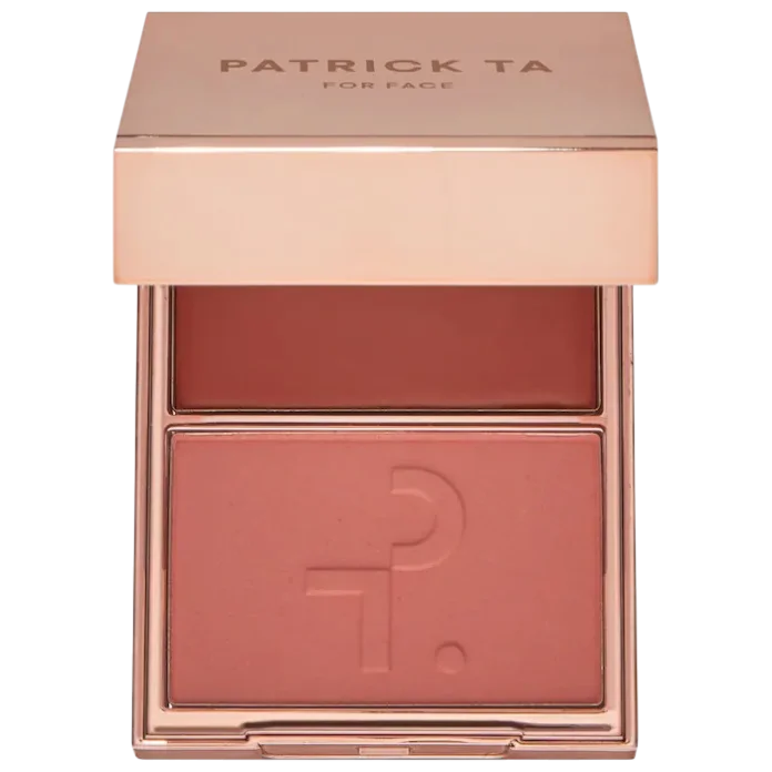 Дуэт кремовых и пудровых румян PATRICK TA Major Headlines Double-Take Crème & Powder Blush Duo - She's Blushing