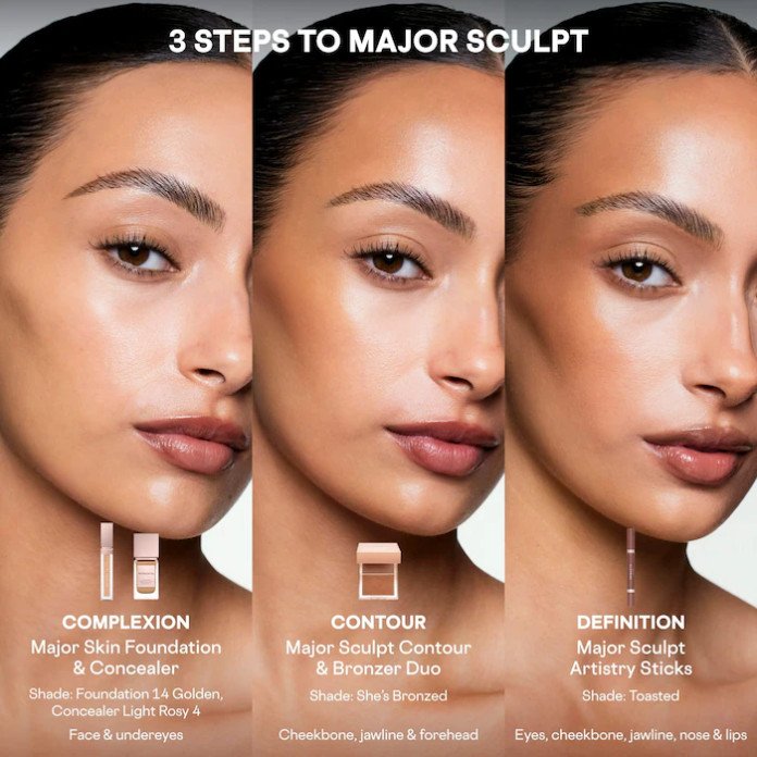 Скульптор PATRICK TA Major Sculpt Crème Contour & Powder Bronzer Duo - She's Sculpted