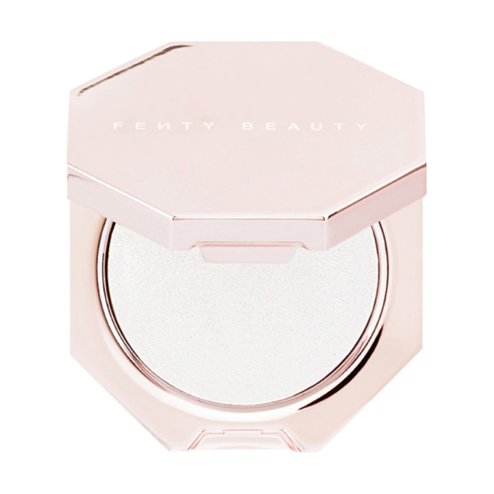 Yuz va tana uchun mini xaylayter Fenty Beauty Diamond Bomb All-Over Diamond Veil How Many Carats?!, 2,8 g