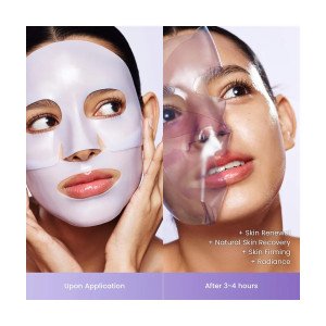 Гидрогелевые маски Biodance Rejuvenating Caviar PDRN Real Deep Mask, 4 × 34 г