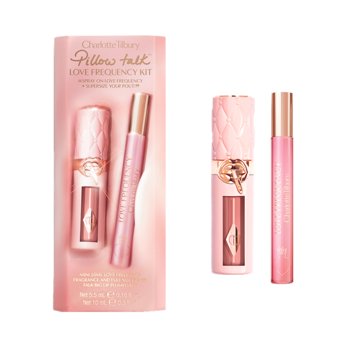 Подарочный набор Charlotte Tilbury Pillow Talk Love Frequency Kit, 2 средства