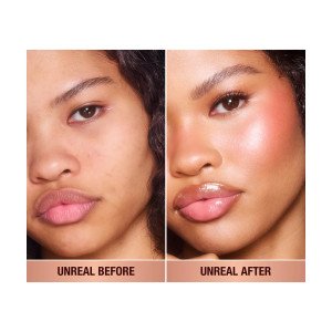 Мини-румяна для губ и щёк Charlotte Tilbury Unreal Lip + Cheek Glow Peachy Glow, 3 г