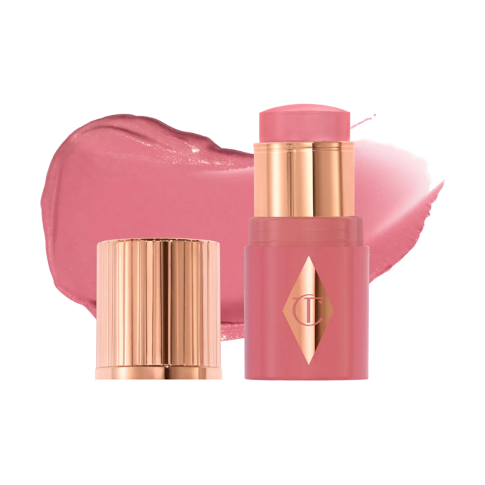 Мини-румяна для губ и щёк Charlotte Tilbury Unreal Lip + Cheek Glow Rosy Glow, 3 г
