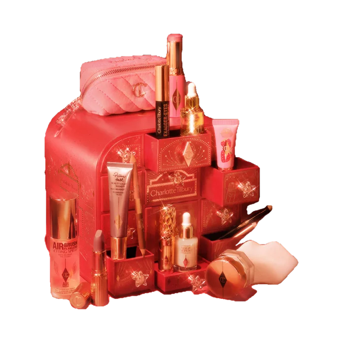 Адвент-календарь Charlotte Tilbury Hollywood Beauty Wonderland 2026, 15 предметов