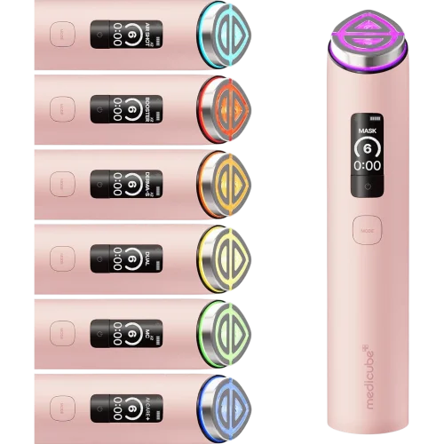 Многофункциональный аппарат для ухода за кожей 7в1 Medicube Booster Pro X2™ - Pink