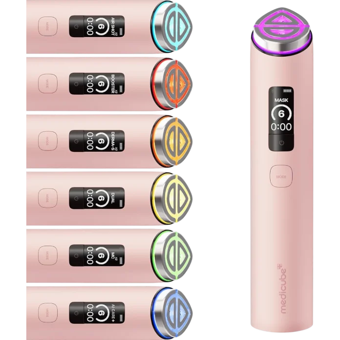 Многофункциональный аппарат для ухода за кожей 7в1 Medicube Booster Pro X2™ - Pink