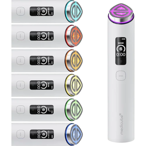 Многофункциональный аппарат для ухода за кожей 7в1 Medicube Booster Pro X2™ - White