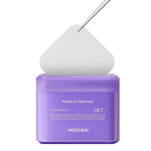 Лифтинг-пэды для сужения пор MEDIHEAL PDRN Lifting Toner Pads - 100 шт