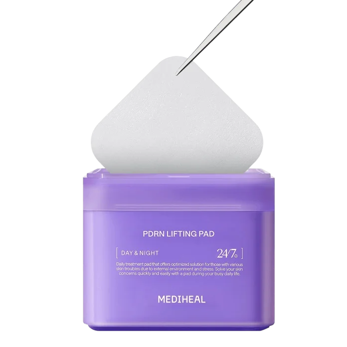 Лифтинг-пэды для сужения пор MEDIHEAL PDRN Lifting Toner Pads - 100 шт