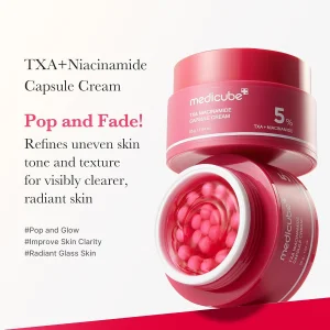 Крем-капсула для сияния и ровного тона кожи Medicube Capsule Cream with TXA & Niacinamide - 55 g