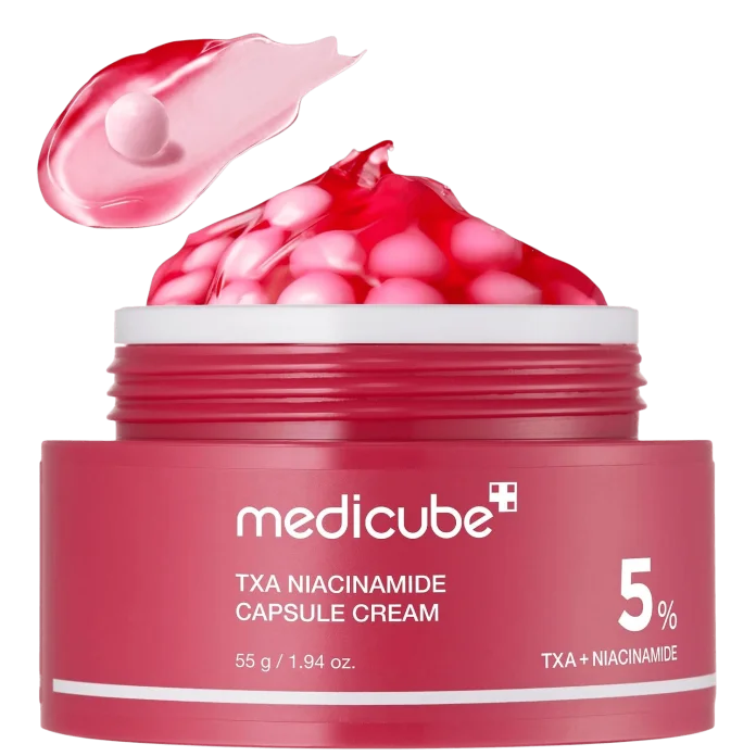 Крем-капсула для сияния и ровного тона кожи Medicube Capsule Cream with TXA & Niacinamide - 55 g