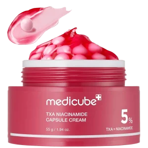 Крем-капсула для сияния и ровного тона кожи Medicube Capsule Cream with TXA & Niacinamide - 55 g