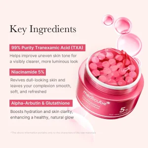 Крем-капсула для сияния и ровного тона кожи Medicube Capsule Cream with TXA & Niacinamide - 55 g