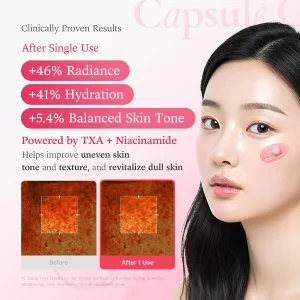 Крем-капсула для сияния и ровного тона кожи Medicube Capsule Cream with TXA & Niacinamide - 55 g