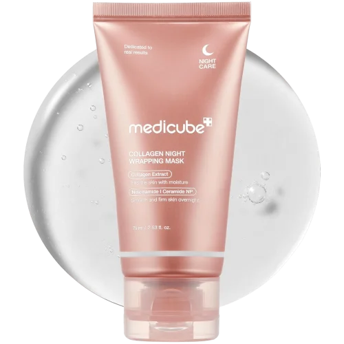 Ночная коллагеновая маска-плёнка Medicube Wrapping Mask Collagen - 75 ml