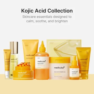 Ночная маска-плёнка с куркумой Medicube Wrapping Mask Kojic Acid Turmeric - 75 ml