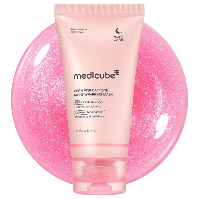 Ночная маска-плёнка с PDRN и кофеином medicube Wrapping Mask PDRN Caffeine - 75 ml
