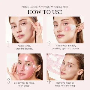 Ночная маска-плёнка с PDRN и кофеином medicube Wrapping Mask PDRN Caffeine - 75 ml