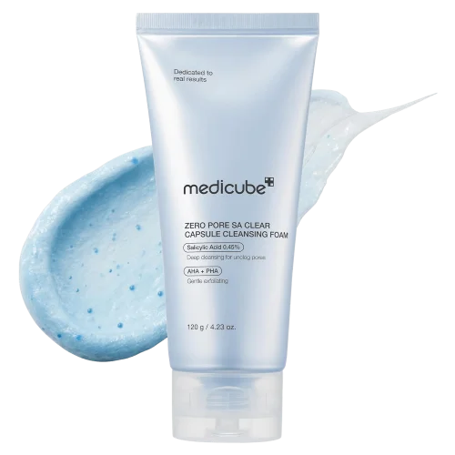 Пенка для глубокого очищения пор Medicube Facial Cleanser Zero Pore Capsule Foam Cleanser - 120 g