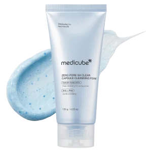 Пенка для глубокого очищения пор Medicube Facial Cleanser Zero Pore Capsule Foam Cleanser - 120 g