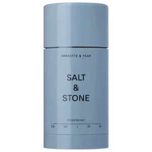 Дезодорант без алюминия Salt & Stone Ambrette & Pear Extra-Strength - 75 g