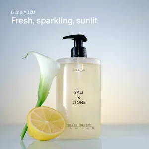 Гель для душа SALT & STONE Lily & Yuzu Refillable Skin Softening Body Wash - 450 мл