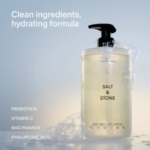 Гель для душа SALT & STONE Lily & Yuzu Refillable Skin Softening Body Wash - 450 мл