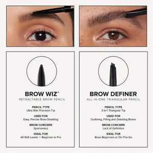 Ультратонкий карандаш для бровей Anastasia Beverly Hills Brow Wiz® Ultra-Slim Precision Eyebrow Defining Pencil - Medium Brown