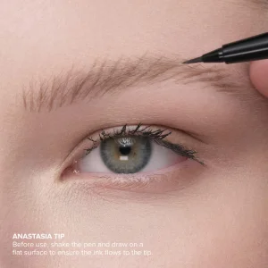 Ручка для бровей с эффектом волосков Anastasia Beverly Hills MicroStroke Brush Tip Eyebrow Detailing Pen - Caramel