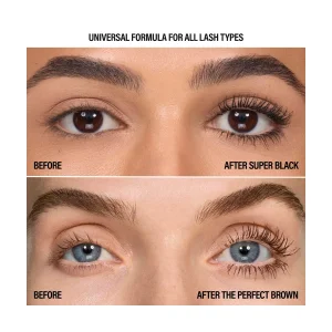 Тушь MAKEUP BY MARIO Master Mascara Perfect Brown, 13,5 мл