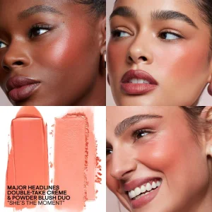 Дуэт кремовых и пудровых румян PATRICK TA Major Headlines Double-Take Crème & Powder Blush Duo - She's the Moment